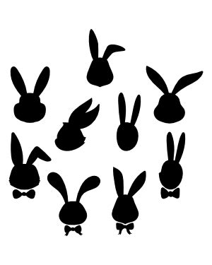 Gadis kecil ini dipaksa untuk melayani nafsu bejat tetangganya | jelang siang. Easter Bunny Head Silhouette : Rabbit Silhouette Easter ...