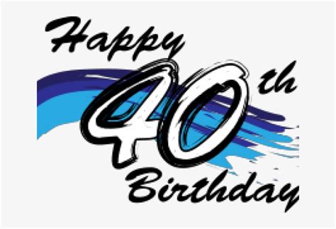 Free Happy 40th Birthday Clipart Download Free Happy 40th Birthday