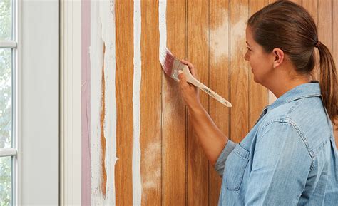 How To Paint Wood Paneling Woody Expert
