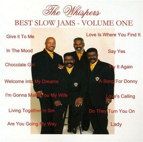 Best Slow Jams Volume One By The Whispers Cd 2008 For Sale Online