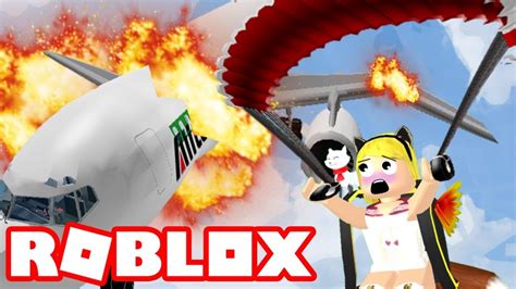 [로블록스] 추락하는 비행기에서 탈출해요 [roblox] 단미호 Escape The Plane Crash Obby Youtube