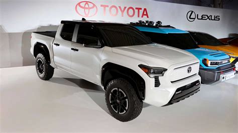 Toyota Pickup Ev Concept Likely Previews Electric Tacoma