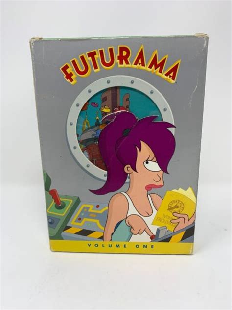 Futurama Volume 1 Animated 3 Disc Dvd Set Bender Fry Leela 9