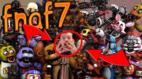 💀ТАЙНЫЕ СКРИМЕРЫ ФНАФ ОбзорПервый взгляд Fnaf 7 Youtube