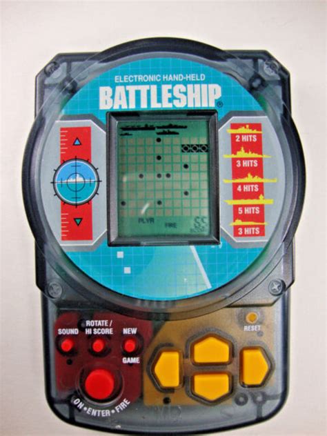 Electronic Hand Held Battleship Game 1995 Milton Bradley Tested