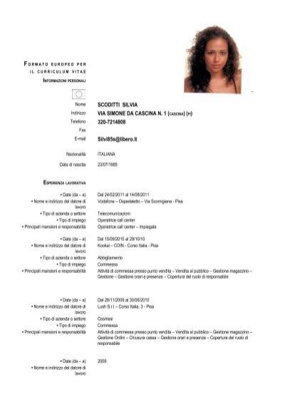 Scarica gratis un modello di curriculum vitae europeo. Curriculum vitae formato europeo crea
