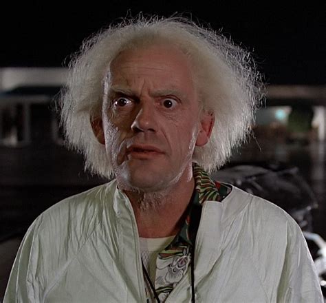 Doc Brown Back To The Future Emmett Brown Doc Brown