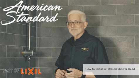 how to install the american standard spectra filtered hand shower system youtube