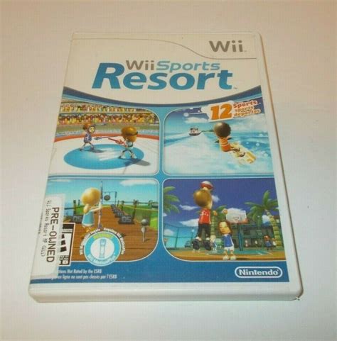Wii Sports Resort Nintendo Wii 2009 For Sale Online Ebay Wii