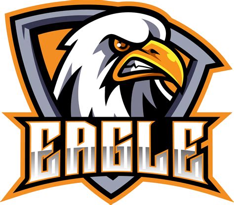 Eagle Mascot Sport Logo Design Eagle Mascot Sports Logo Design Mascot