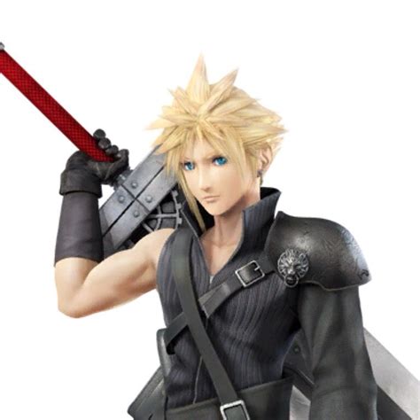 Cloud In His Advent Children Outfit In Ssb4 Fictional Crushes Advent