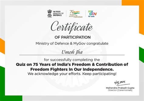 Years Of India S Freedom Contribution Of Freedom Fighters In Our Independence Free Quiz