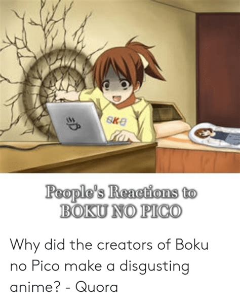 Ske Peoples Reactions To Boku No Pico Why Did The Creators Of Boku No