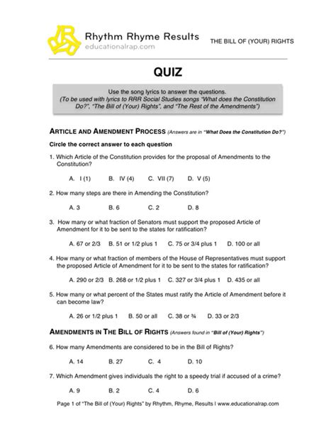 We've got all the answers! 12 Best Images of Bill Of Rights Worksheet ICivics - I Have Rights iCivics Worksheet Answer Key ...