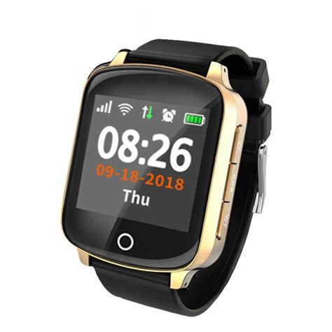 Reloj inteligente para personas mayores, con GPS + LBS + WIFI, control