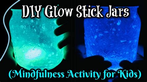 Diy Glow Stick Jars Youtube