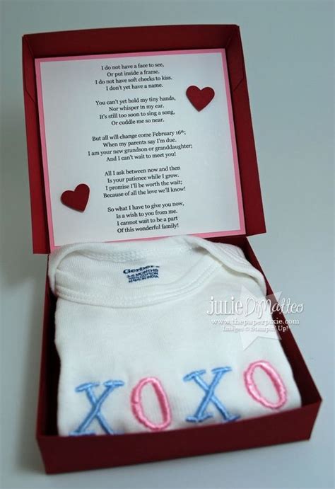 Baby reveal gifts for grandparents. gender reveal gift | baby gender party! | Pinterest ...
