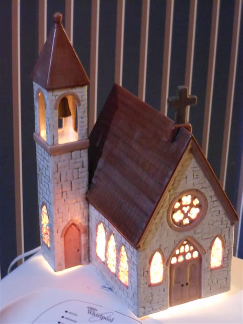 Musical Lighted Christmas Church