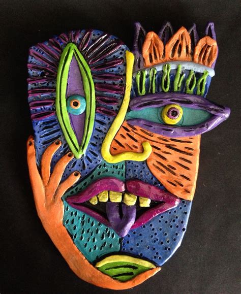 Picasso Face Year Four Five Project Clay Art Projects Sculpture Art