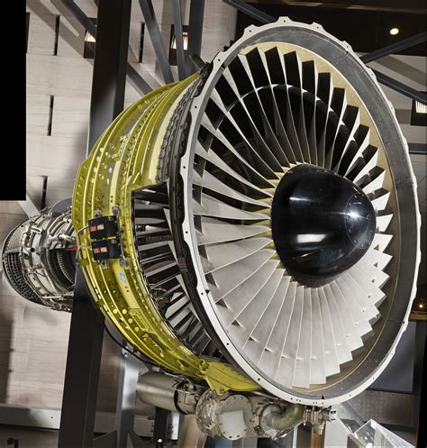 General Electric Cf6 6 Turbofan Engine Cutaway National Air And