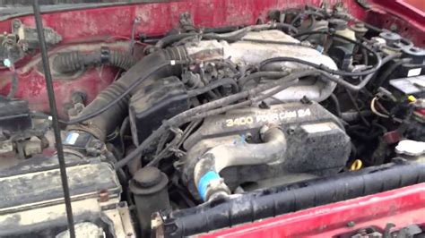 Toyota 34l V6 With Bad Engine Knock Youtube