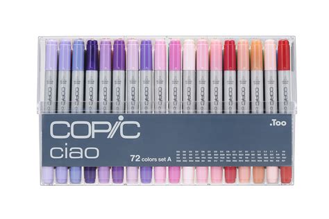 Buy Copic Ciao Alcohol Based Markers 72 Color Set A Online At
