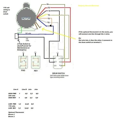 208 230 Volt Wiring Diagram