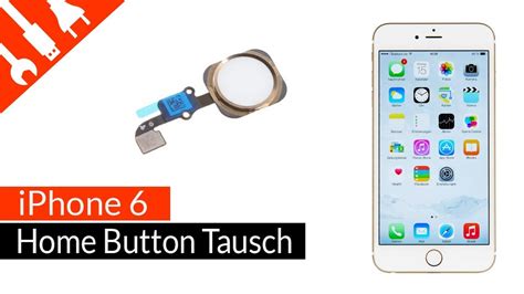 Das gehäuse enthält auch die zur befestigung erforderlichen aufkleber , die die installation auf ihrem telefon erleichtern. iPhone 6 Home Button wechseln tauschen | EINFACH ERKLÄRT ...