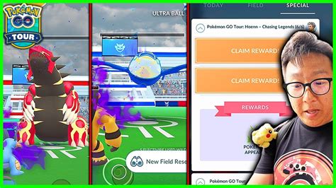 The Global Hoenn Tour With New Special Researches In Pokemon Go Youtube