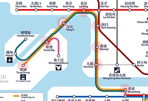 Hong Kong Mtr Map 42 Off Vn