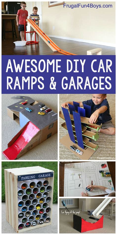 Kids children's construction cars toy set truck parking garage play christmas. Awesome DIY Car Ramps and Garages for Toy Cars - Frugal Fun For Boys and Girls