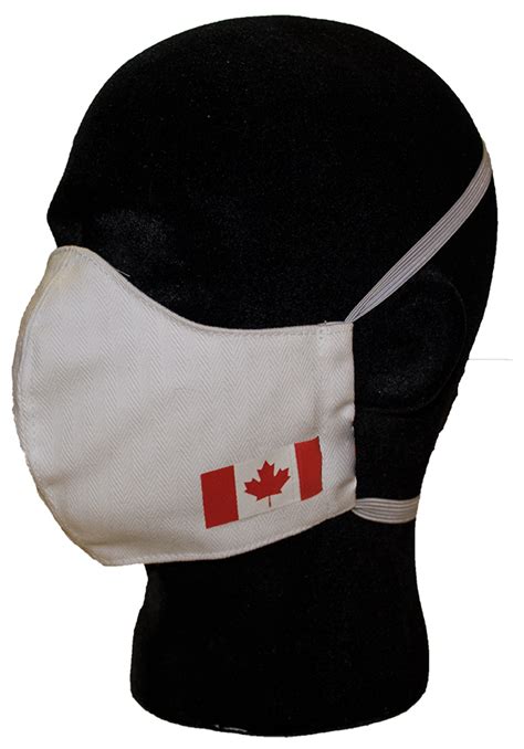 Canada Flag Face Mask Star Derks Uniforms