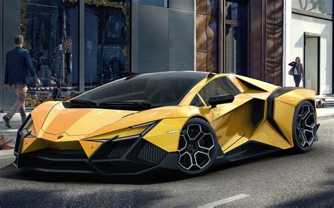 Download Wallpapers Lamborghini Forsennato Supercars 2018 Cars