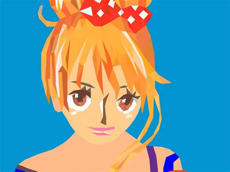 Low Poly Anime By Irina On Dribbble