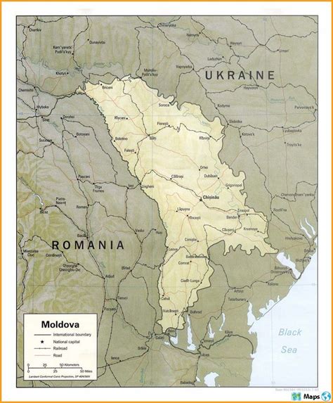 Maps Moldova Republic