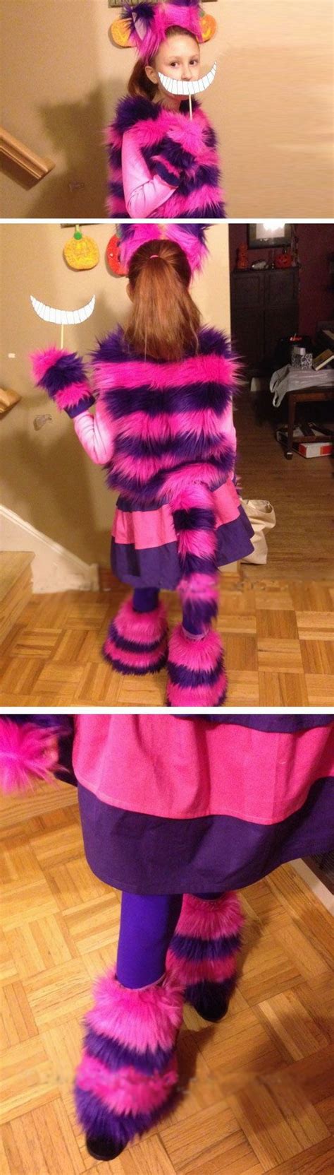 Guppy is the cheshire cat from alice in wonderland! Cheshire Cat | 25+ DIY Halloween Costumes for Kids to Make … | Cat costume diy, Diy halloween ...