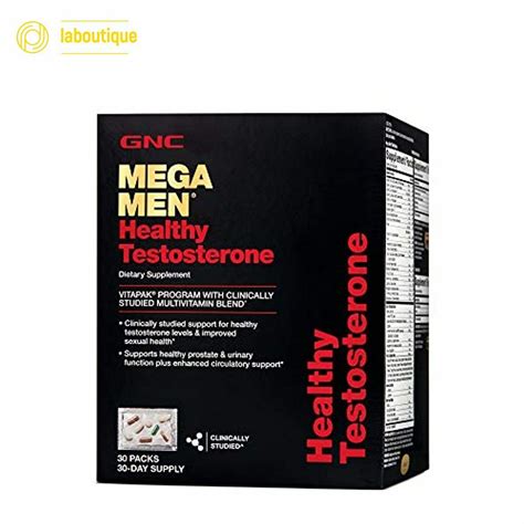 Gnc Mega Men Healthy Testosterone Vitapak 30 Packs Sexual Health Free Shipping Ebay