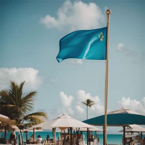 Premium Ai Image Flag Day The Aruba Beach Club Resort Wallpaper