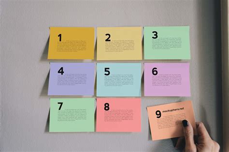 What is simple sticky notes? Free Sticky Note Calendar Template | Example Calendar ...