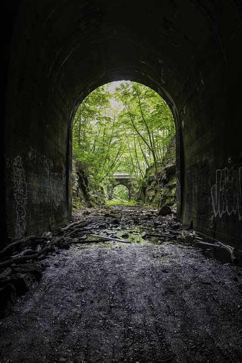 Clinton Railroad Tunnel Former Boston And Maine Pat Gavin