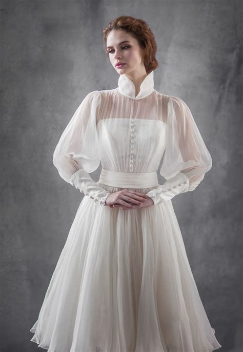 18 Vintage Inspired Puff Sleeve Wedding Dresses That Make A Timeless Statement Praise Wedding