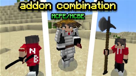 Addon Combination For Mcpemcbe Youtube