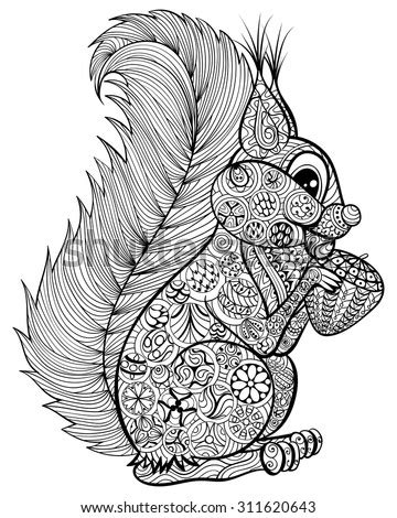 Hand Drawn Outline Koi Fish Tattoo Stock Vector 578204929 Shutterstock