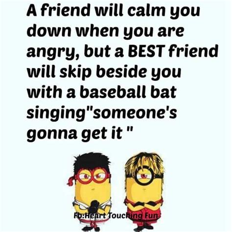 We hope that you will really enjoy these funny minion friendship quotes and share it with your cute friend. Funny Minion Friendship Quote Pictures, Photos, and Images ...