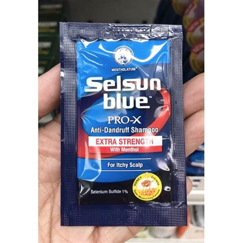 Selsun Blue Anti Dandruff Shampoo 6g Sachet Lazada Ph