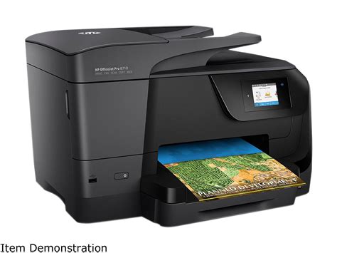 18 ppm for monochrome prints and 10 ppm for. Used - Like New: HP OfficeJet Pro 8710 All-in-One Wireless ...