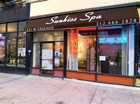 Sunkiss Massage Spa Nearby At 1551 W Chicago Ave Chicago Illinois