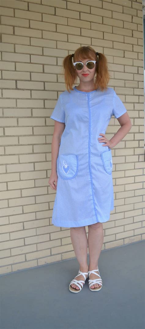 1960s Blue Gingham Dress Large Summer Dress with Pockets | Etsy | Blue gingham dress, Gingham ...