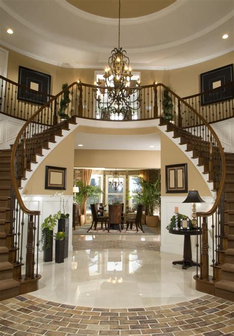 40 Fantastic Foyer Entryways With Staircases In Luxury