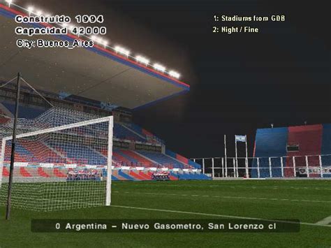 Club sportivo san lorenzo, is a paraguayan football club based in the city of san lorenzo, affiliated to the paraguayan football association. ultigamerz: PES 6 (ARG) Nuevo Gasometro San Lorenzo Stadium